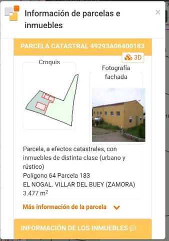 Nave industrial en Venta en Calle Dueñas, s/n en Villar del Buey