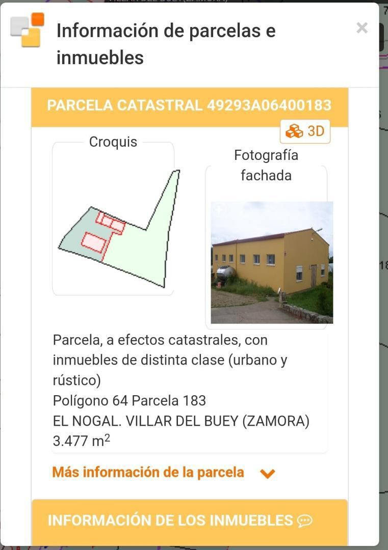 Exterior view of Industrial buildings for sale in Villar del Buey