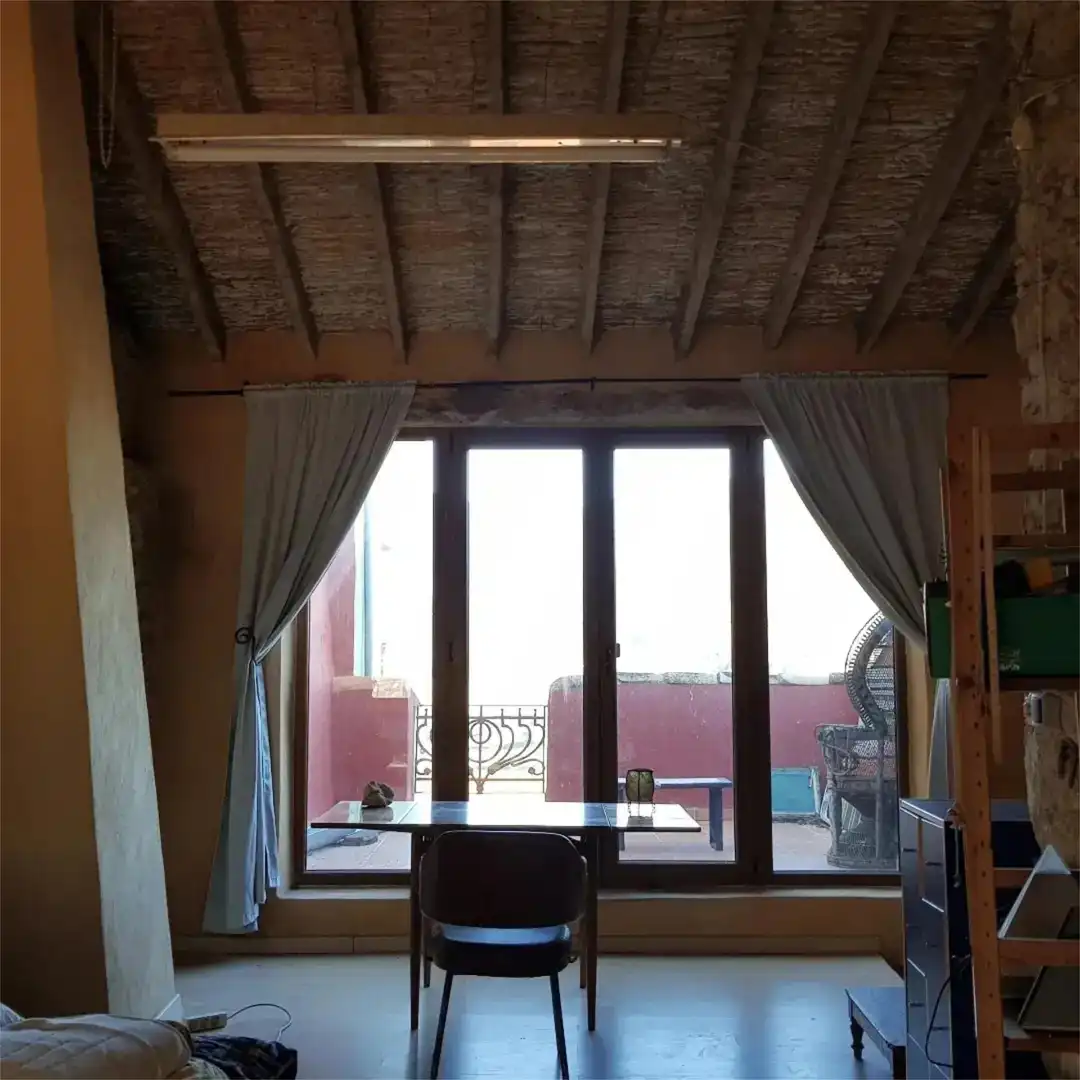 Finca rústica en venta en Plaça Bisbe Vilaplana, 12, La Vall d'Alcalà Comedor de Finca rústica en venta en La Vall d'Alcalà con Parquet, Terraza y Lavadora