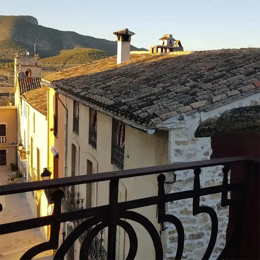 Finca rústica en venta en Plaça Bisbe Vilaplana, 12, La Vall d'Alcalà Vista exterior de Finca rústica en venta en La Vall d'Alcalà con Parquet, Terraza y Lavadora