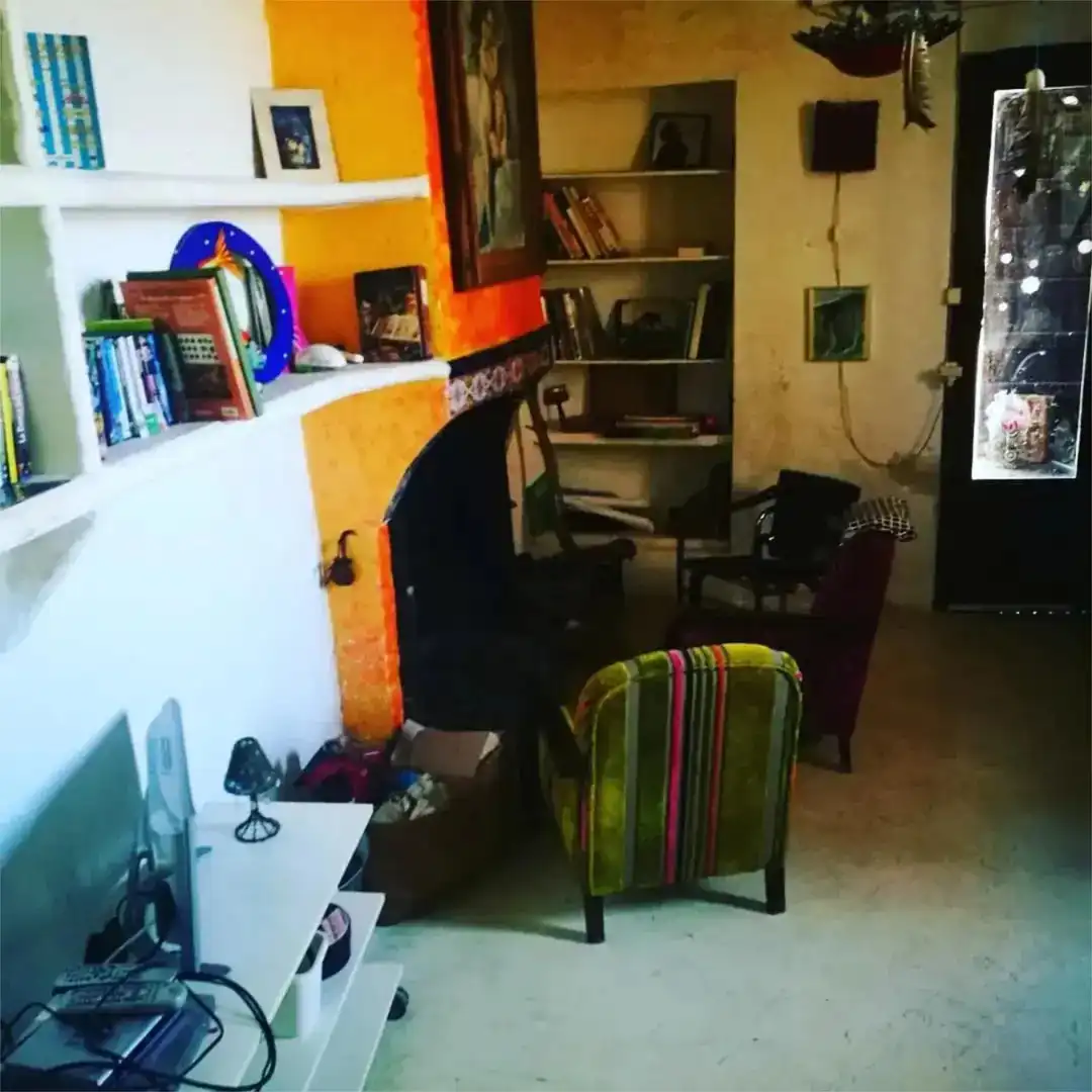 Finca rústica en venta en Plaça Bisbe Vilaplana, 12, La Vall d'Alcalà Sala de estar de Finca rústica en venta en La Vall d'Alcalà con Parquet, Terraza y Lavadora