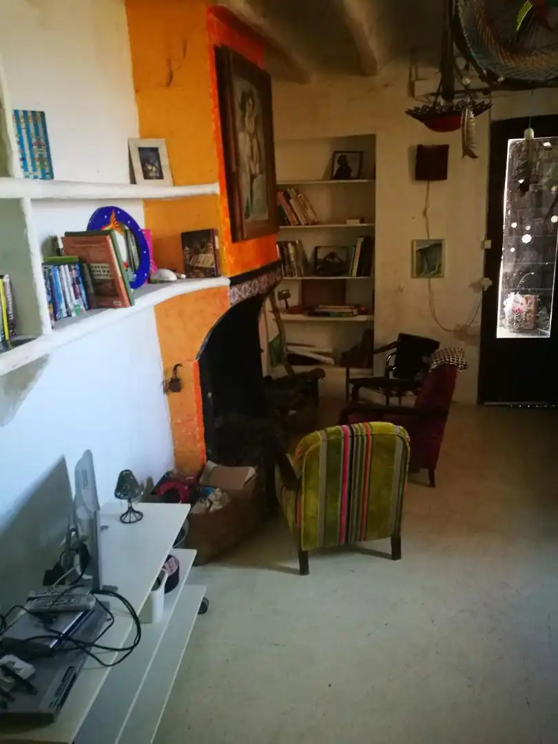 Finca rústica en venta en Plaça Bisbe Vilaplana, 12, La Vall d'Alcalà Sala de estar de Finca rústica en venta en La Vall d'Alcalà con Parquet, Terraza y Lavadora