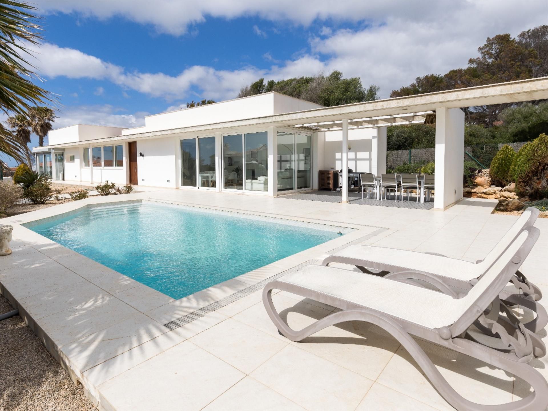 Piscina de Casa o xalet en venda en Sant Lluís amb Aire condicionat, Terrassa i Piscina