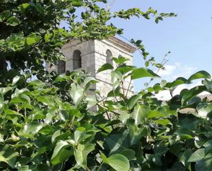 Vista exterior de Casa adosada en venda en Ortigosa del Monte amb Calefacció, Jardí privat i Parquet