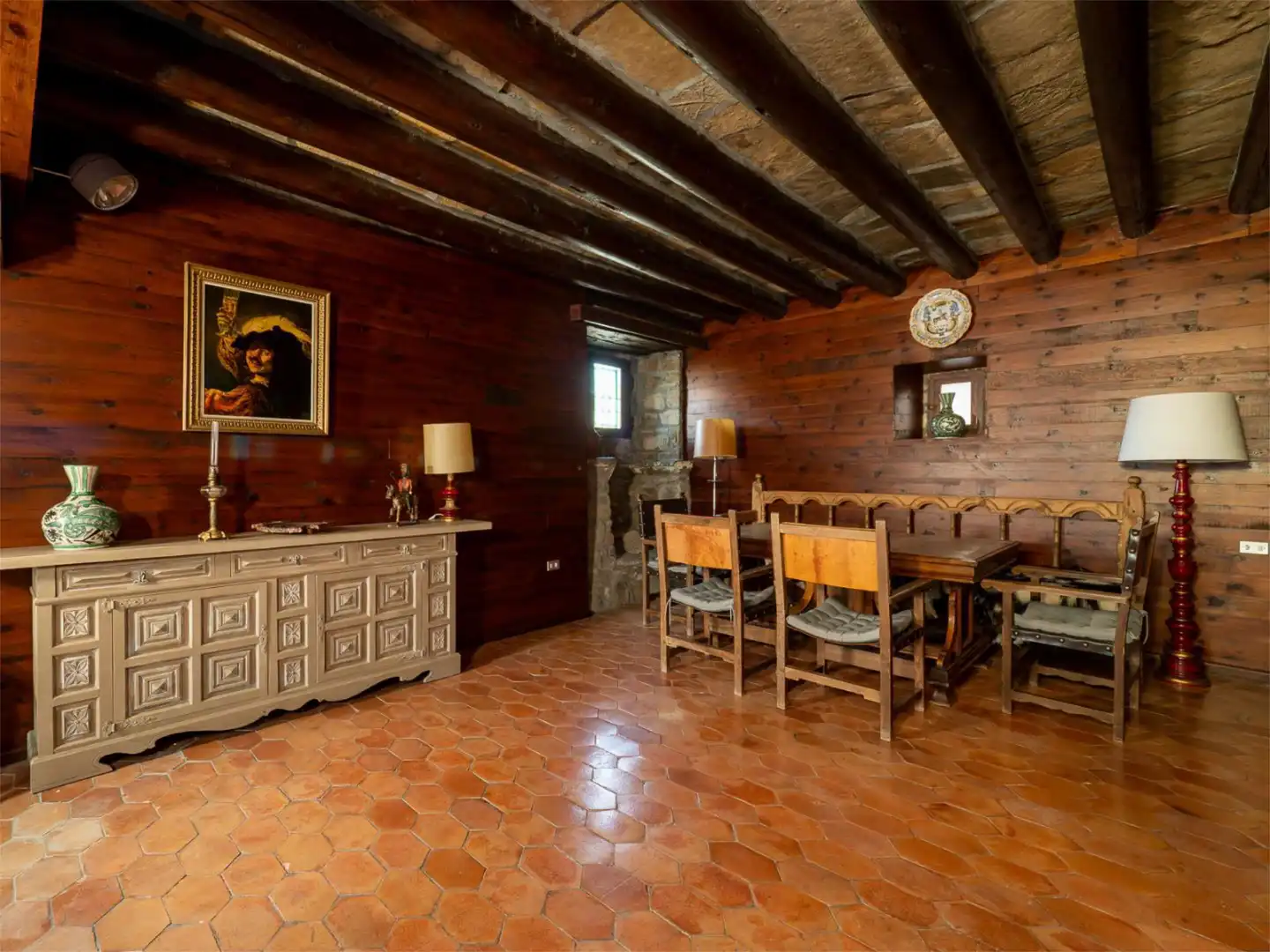 Casa o chalet en venta en Calle Mayor, 2, Aínsa-Sobrarbe Comedor de Casa o chalet en venta en Aínsa-Sobrarbe con Calefacción, Jardín privado y Amueblado