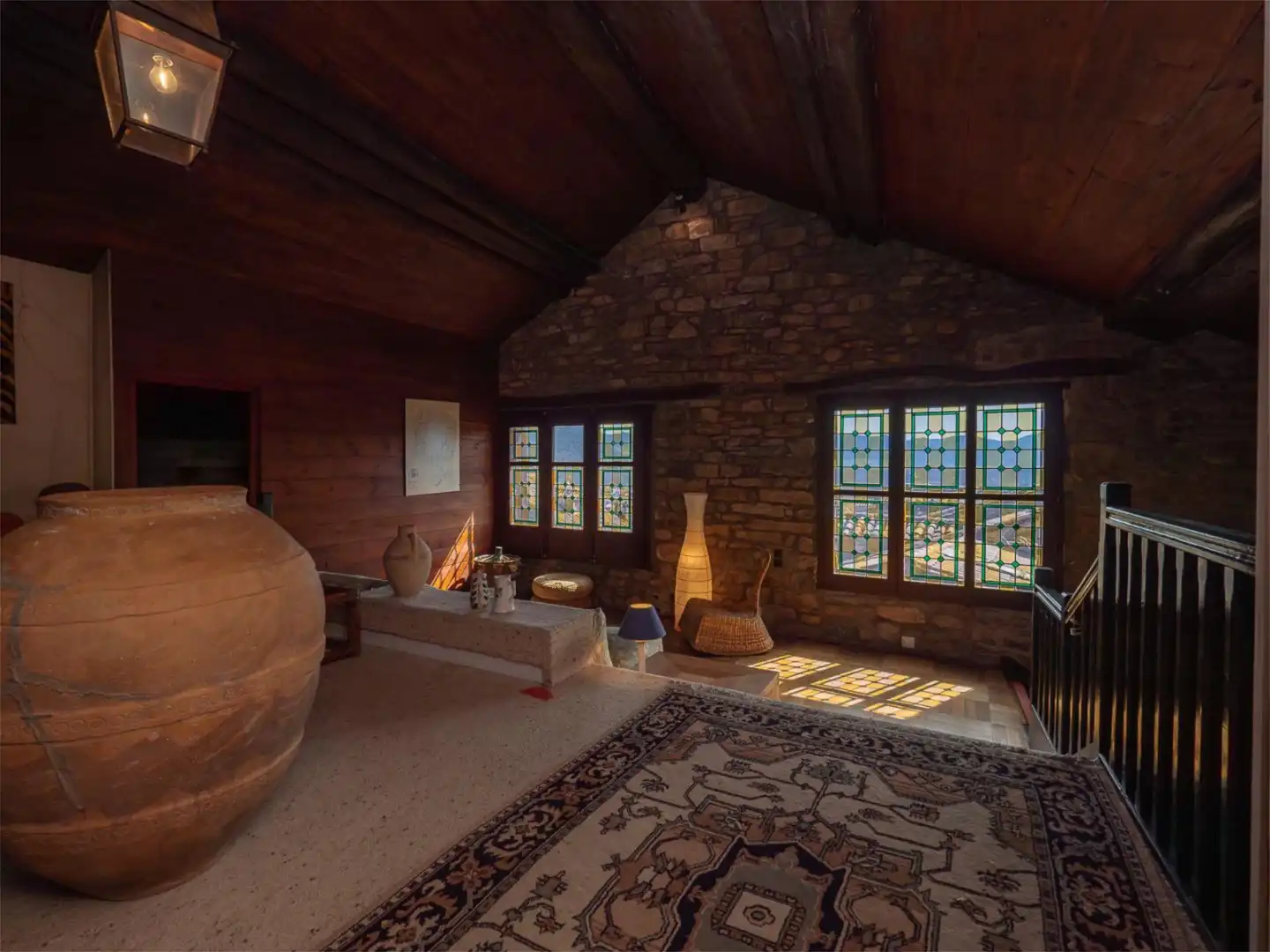 Casa o chalet en venta en Calle Mayor, 2, Aínsa-Sobrarbe Sala de estar de Casa o chalet en venta en Aínsa-Sobrarbe con Calefacción, Jardín privado y Amueblado