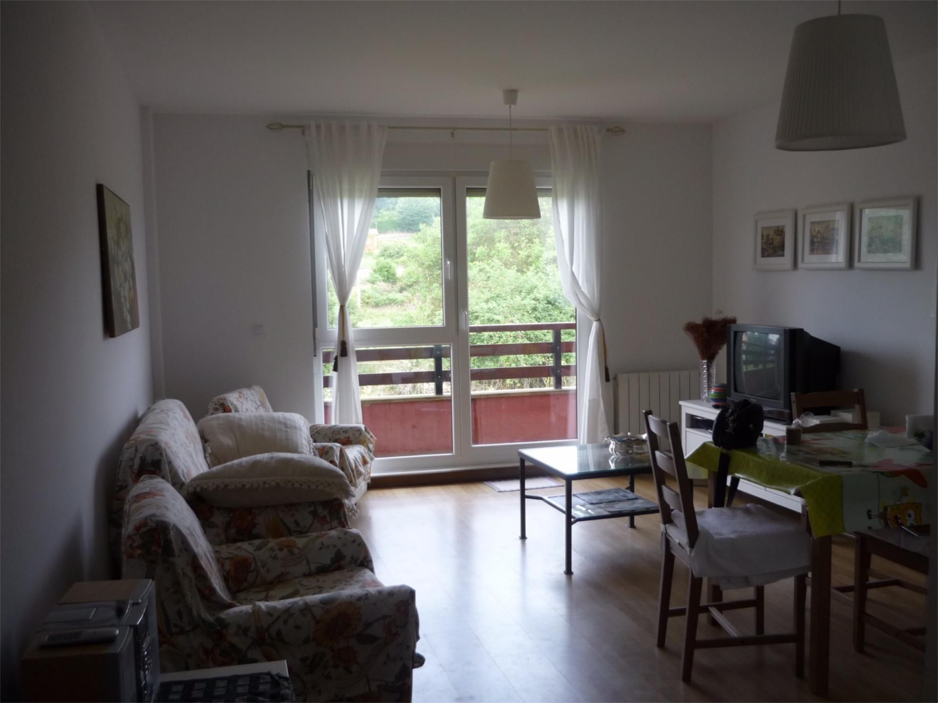 Living room of Flat for sale in Alfoz de Lloredo  with Heating, Private garden and Parquet flooring