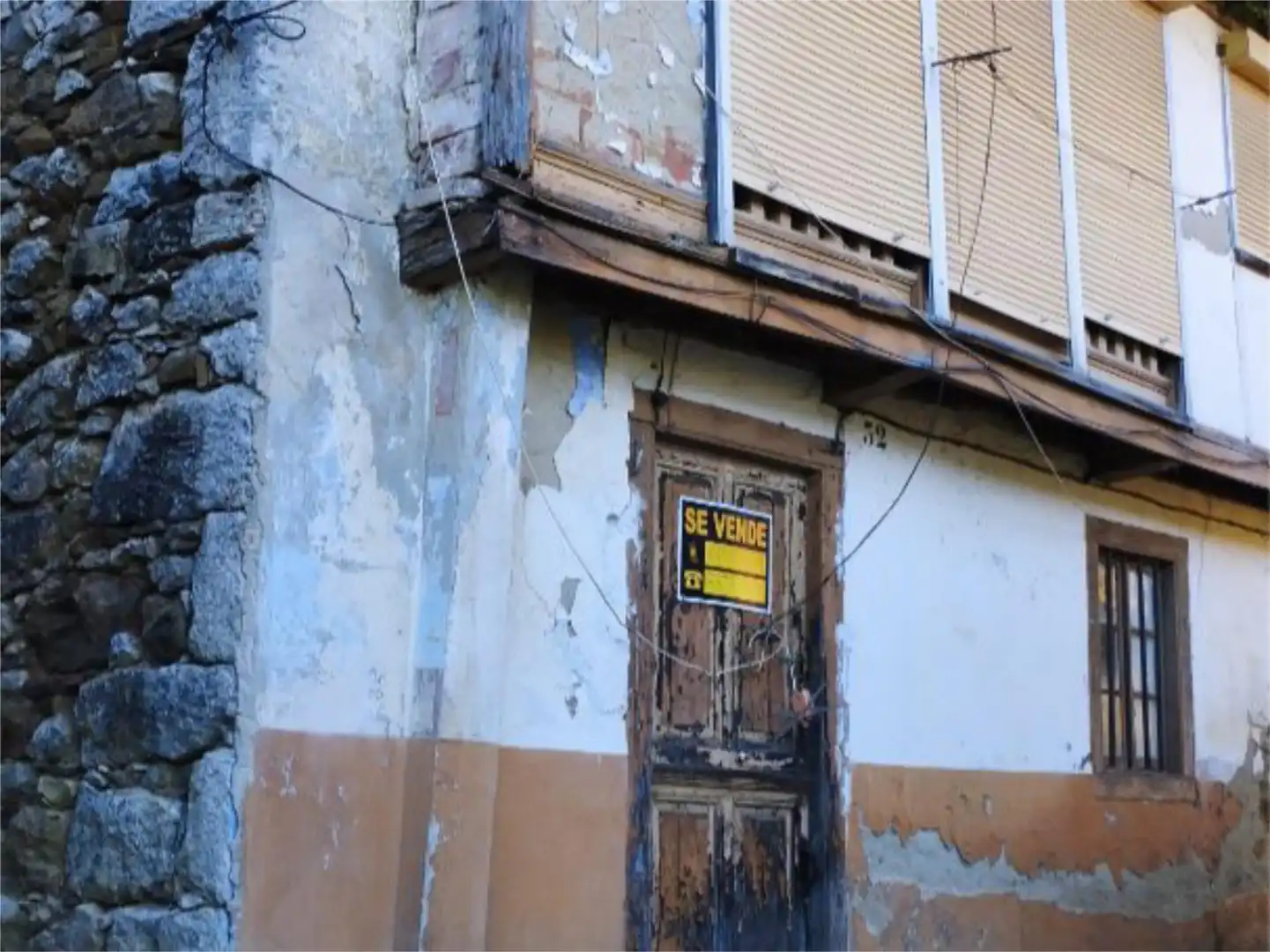 Vista exterior de Casa adosada en venta en Laviana