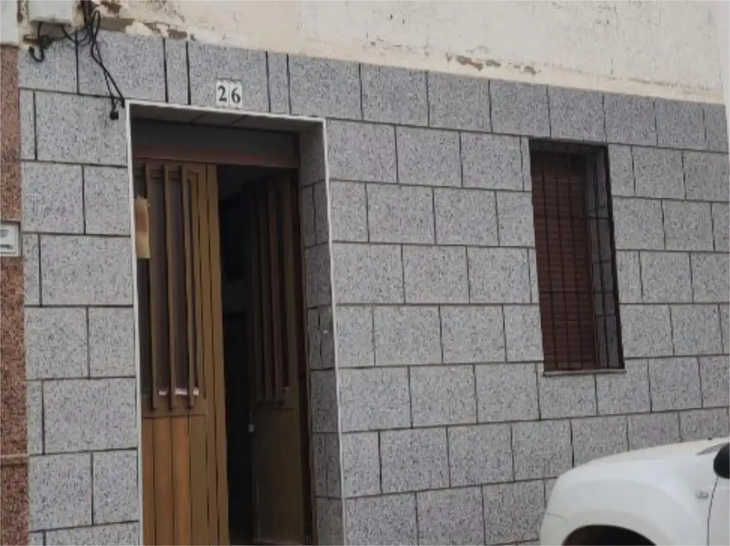 Vista exterior de Casa adosada en venta en Higuera de la Serena