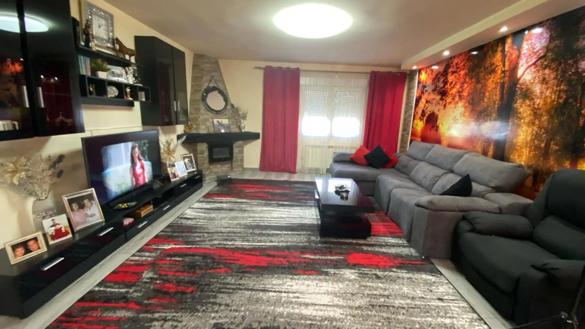 Sala d'estar de Finca rústica en venda en Fuentidueña de Tajo amb Terrassa i Balcó