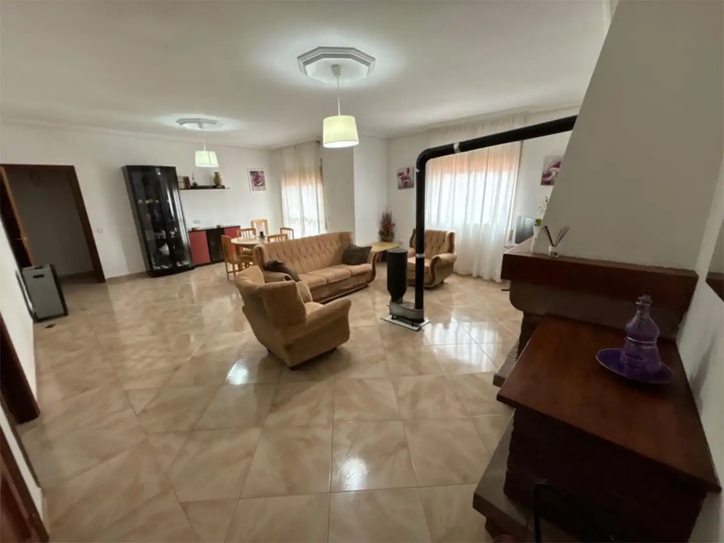 Living room of Flat for rent in Puebla de Don Fadrique  with Heating, Terrace and Furnished