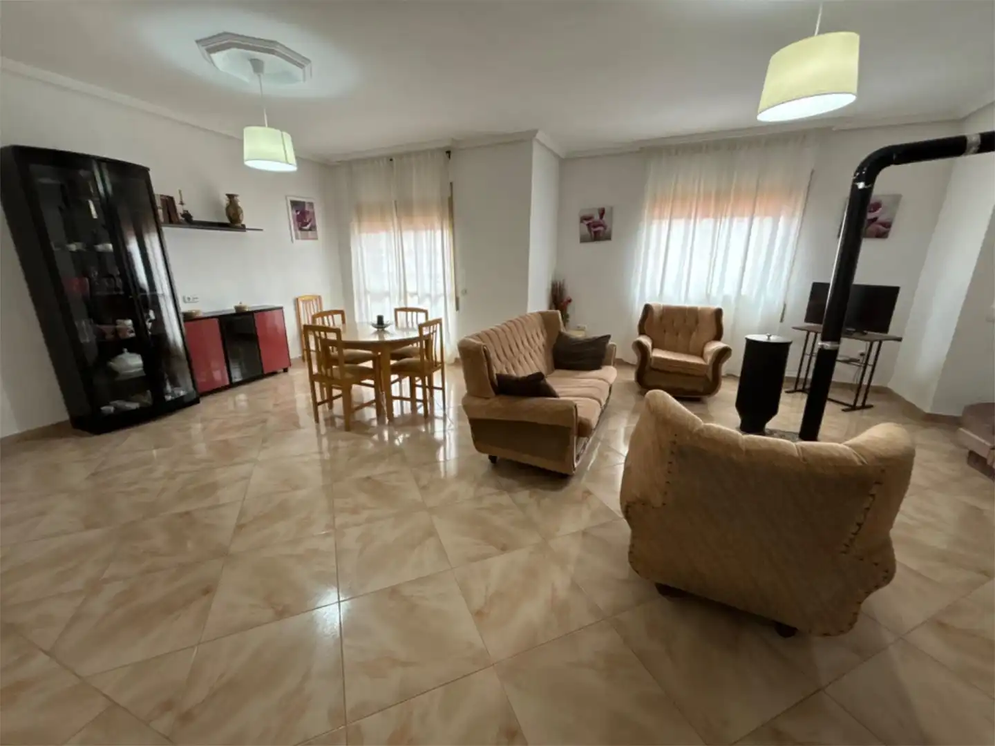 Living room of Flat for rent in Puebla de Don Fadrique  with Heating, Terrace and Furnished