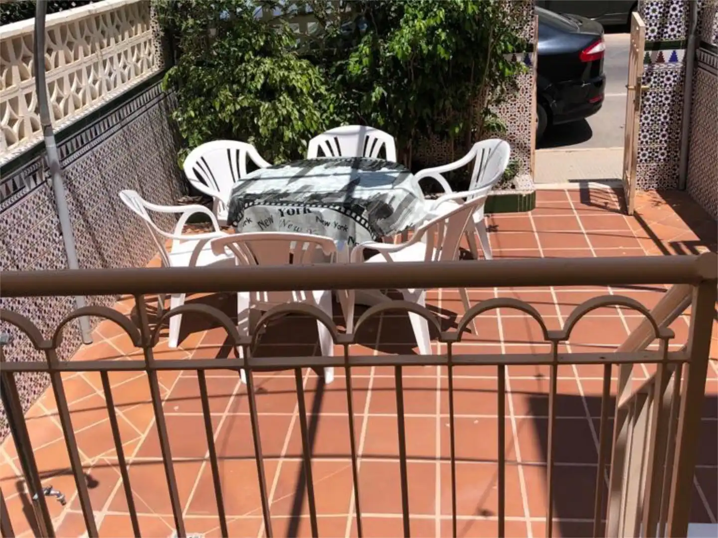 Dúplex en venta en Avinguda de Portugal, 28, Calas Santiago Bernabéu Terraza de Dúplex en venta en Santa Pola con Aire acondicionado, Jardín privado y Terraza