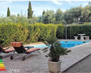 Swimming pool of Country house for sale in Antequera  with Air Conditioner, Terrace and Swimming Pool