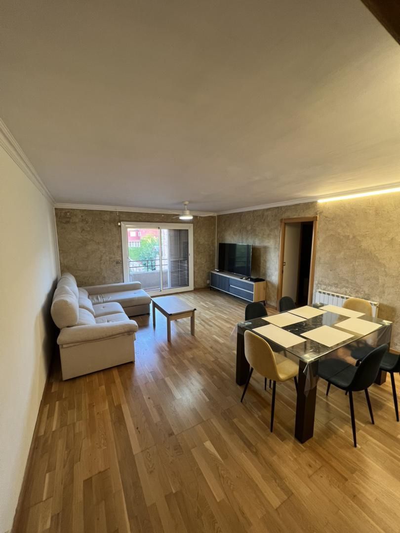 Living room of Flat for share in Mollerussa  with Heating, Parquet flooring and Storage room