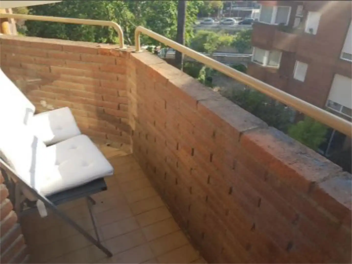 Terraza de Piso para compartir en Barcelona con Aire acondicionado, Calefacción y Jardín privado