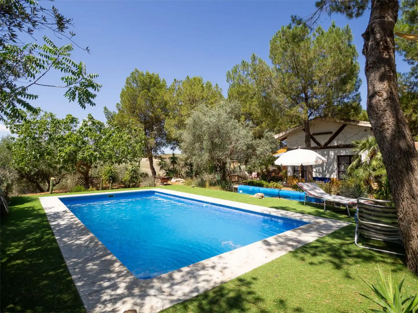 Finca rústica en venta en Alhama de Granada Piscina de Finca rústica en venta en Alhama de Granada con Aire acondicionado, Calefacción y Jardín privado