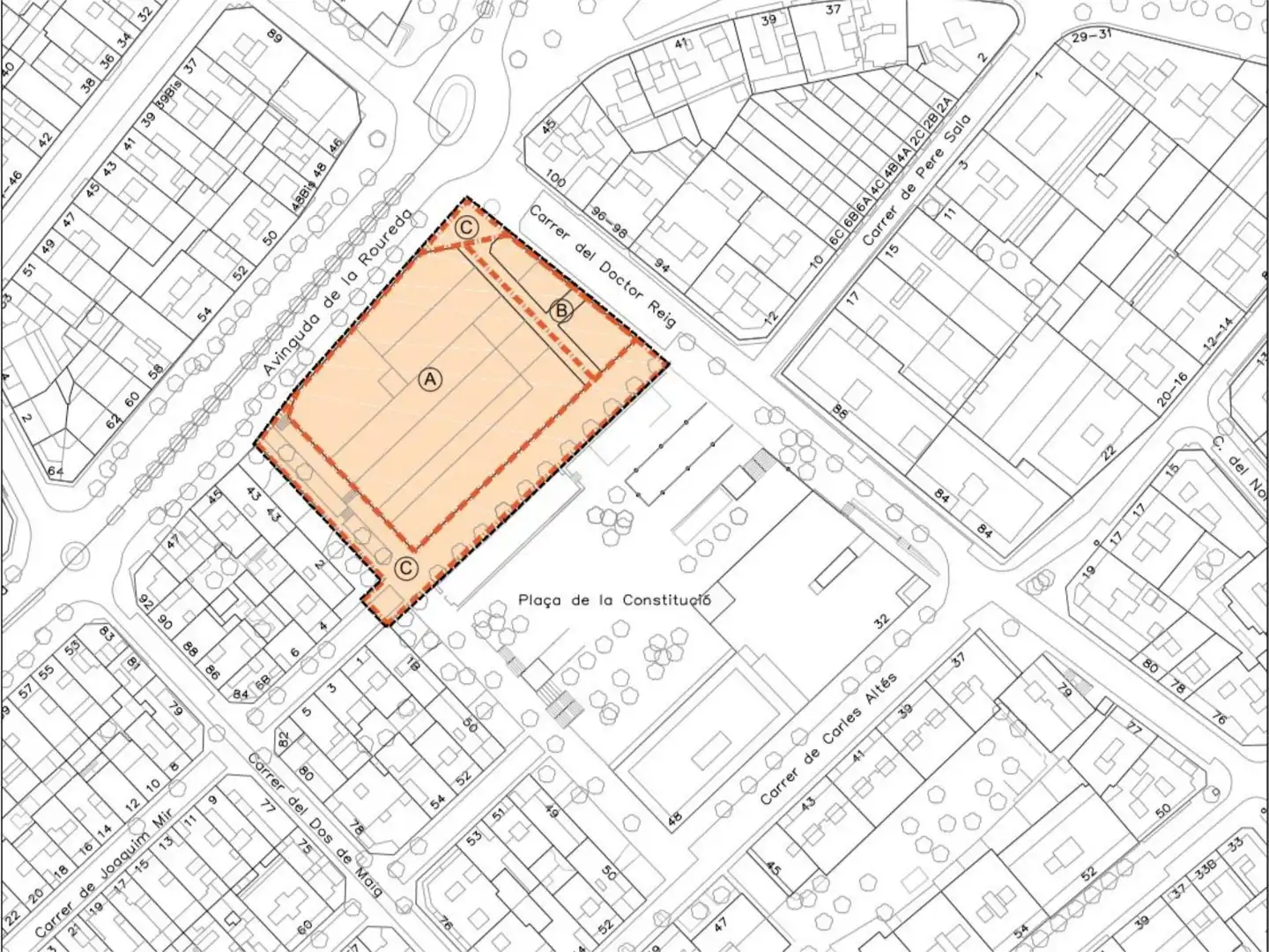Land for sale in Avinguda de la Roureda, 37, La Roureda Exterior view of Land for sale in Viladecans