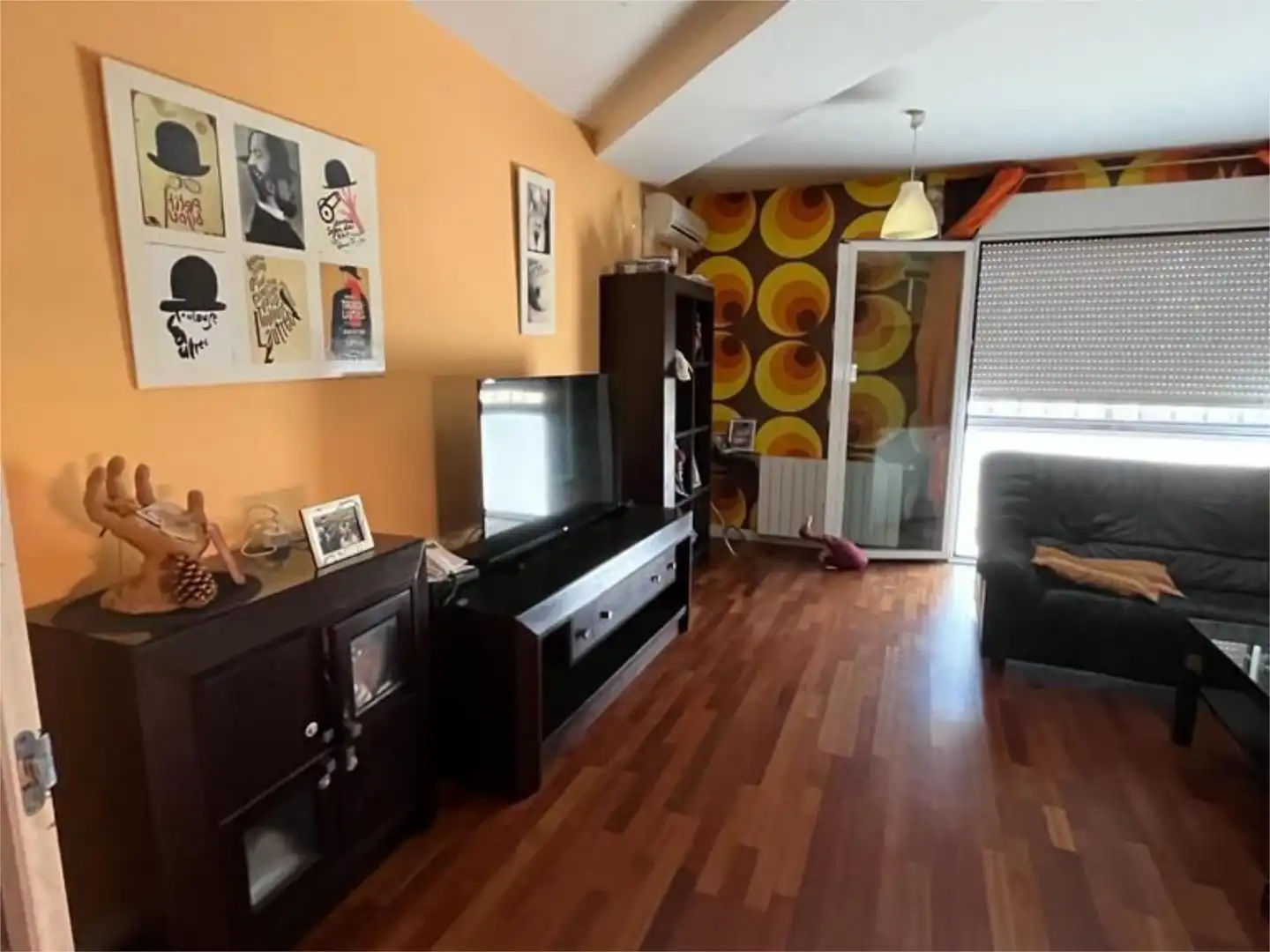 Flat for sale in Avenida Dolores Ibarruri, 1, Zona Norte - Hospital - Urbanizaciones Living room of Flat for sale in Plasencia with Air Conditioner, Private garden and Parquet flooring