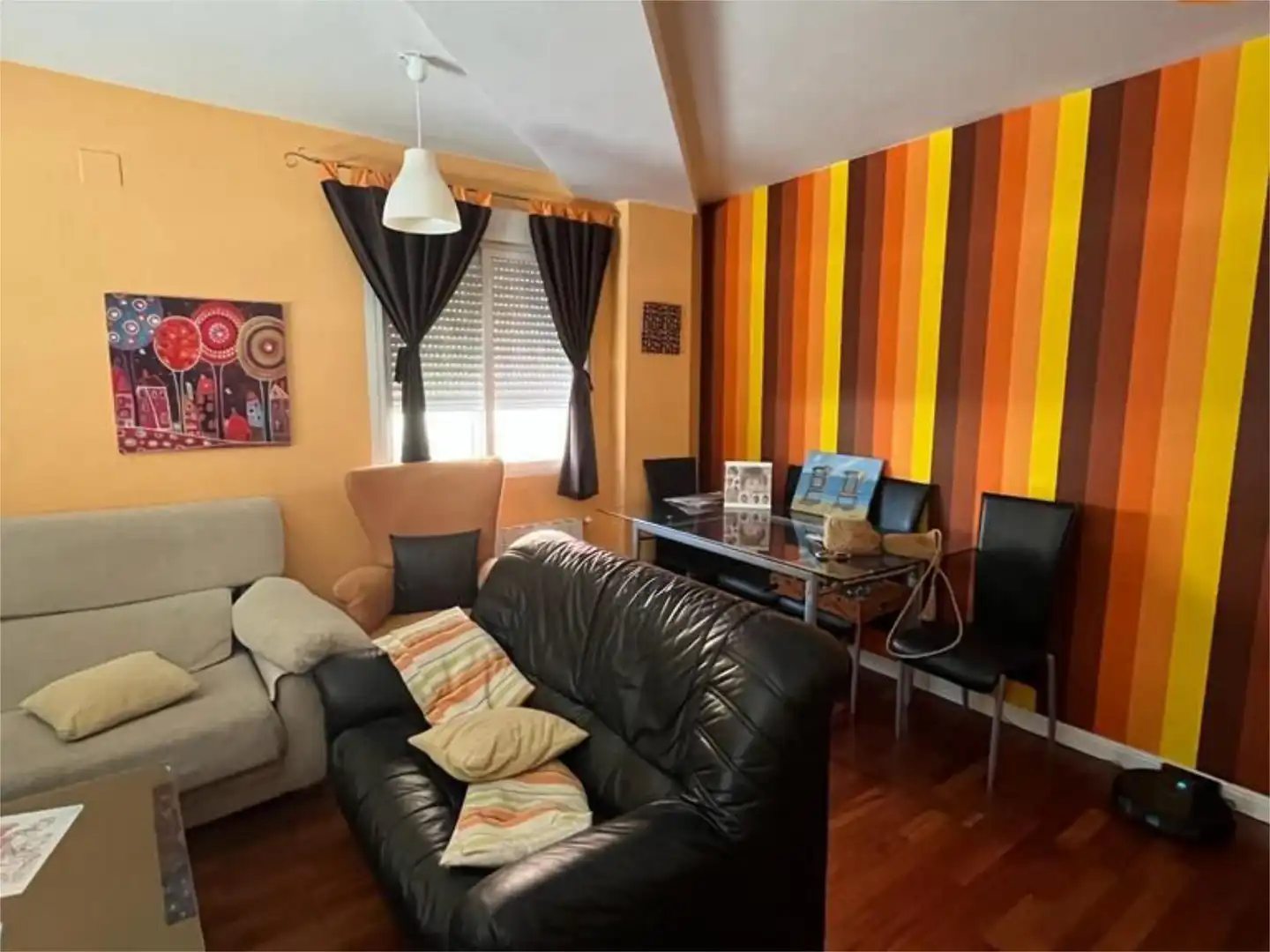 Flat for sale in Avenida Dolores Ibarruri, 1, Zona Norte - Hospital - Urbanizaciones Living room of Flat for sale in Plasencia with Air Conditioner, Private garden and Parquet flooring