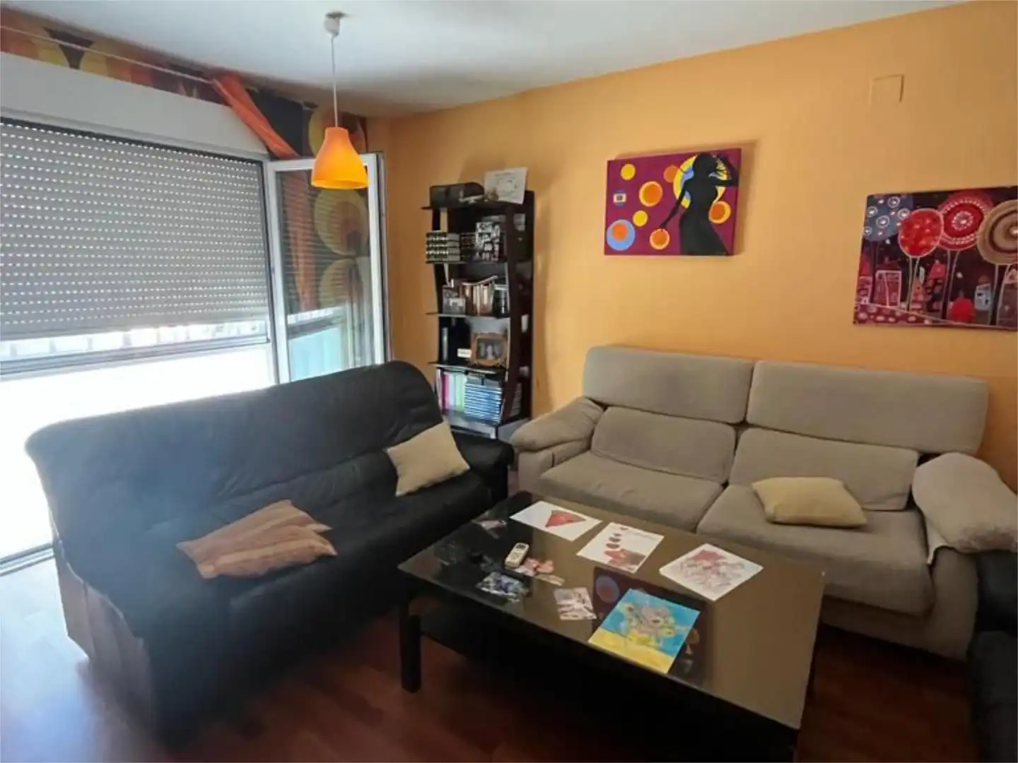 Flat for sale in Avenida Dolores Ibarruri, 1, Zona Norte - Hospital - Urbanizaciones Living room of Flat for sale in Plasencia with Air Conditioner, Private garden and Parquet flooring
