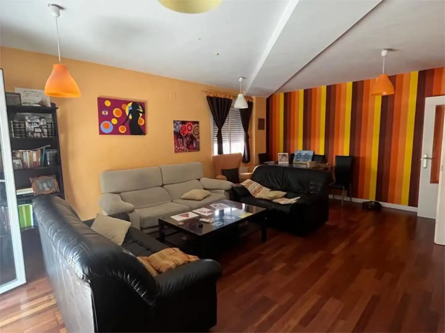 Flat for sale in Avenida Dolores Ibarruri, 1, Zona Norte - Hospital - Urbanizaciones Living room of Flat for sale in Plasencia with Air Conditioner, Private garden and Parquet flooring