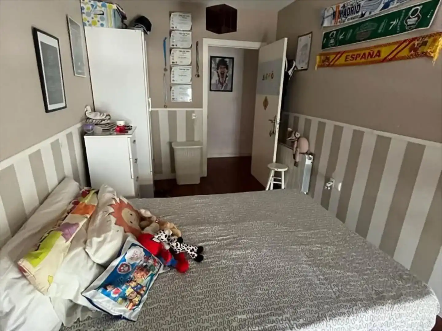 Flat for sale in Avenida Dolores Ibarruri, 1, Zona Norte - Hospital - Urbanizaciones Bedroom of Flat for sale in Plasencia with Air Conditioner, Private garden and Parquet flooring