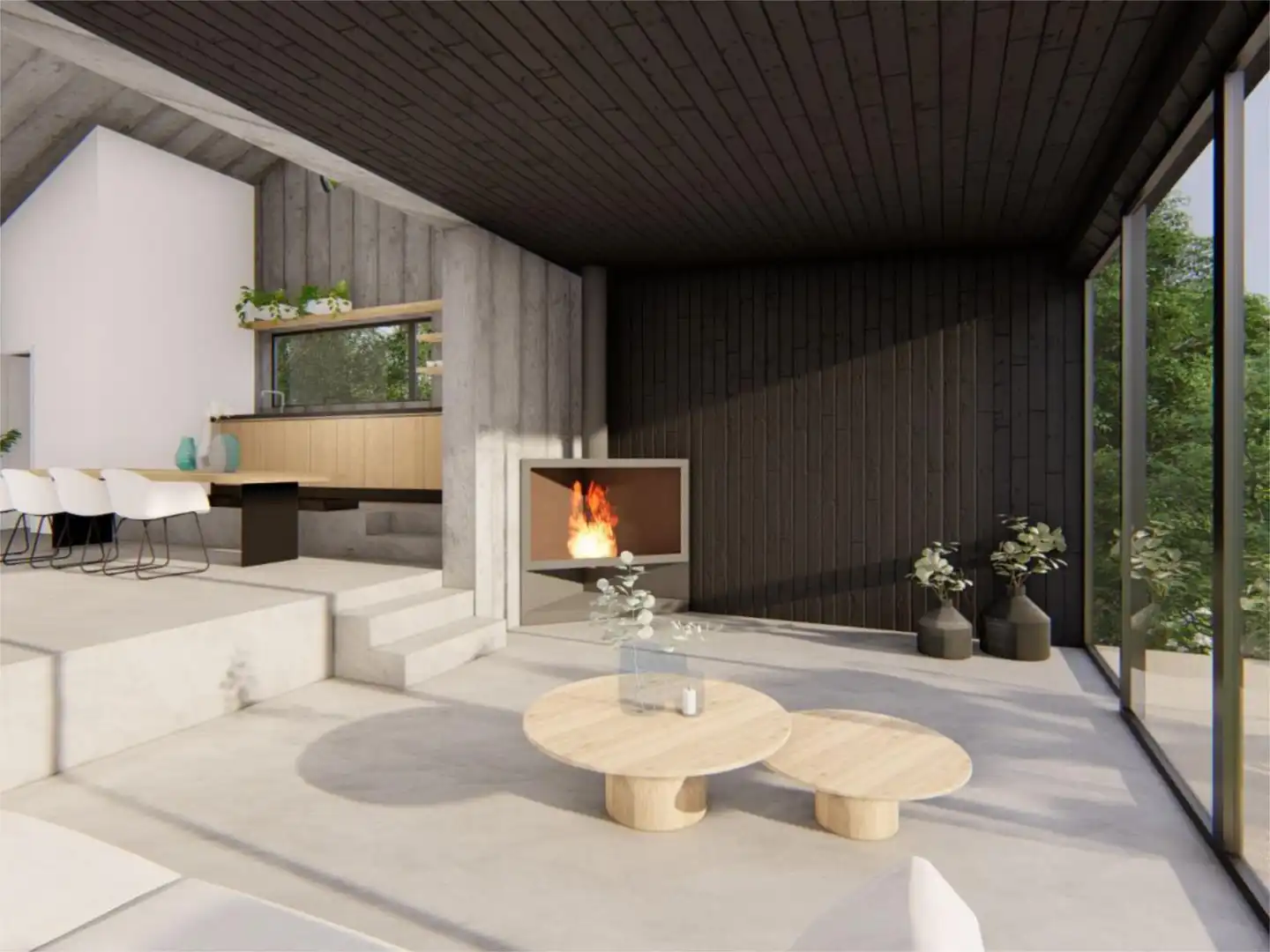 Terreno en venta en Lugar Gulfin, 3, Vilarmaior Sala de estar de Terreno en venta en Vilarmaior