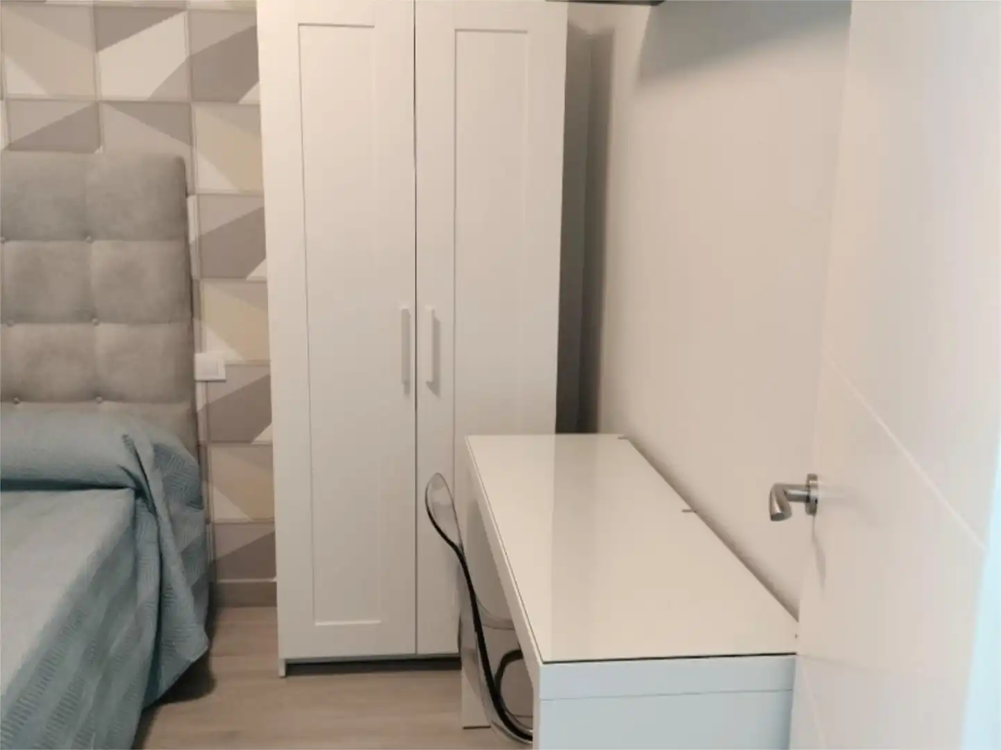 Flat for rent in Calle de la Plaza, 107, Centro Bedroom of Flat for rent in Puerto Real with Air Conditioner, Heating and Furnished
