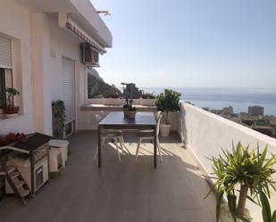 Terrace of Flat for sale in Roquetas de Mar  with Air Conditioner, Heating and Parquet flooring