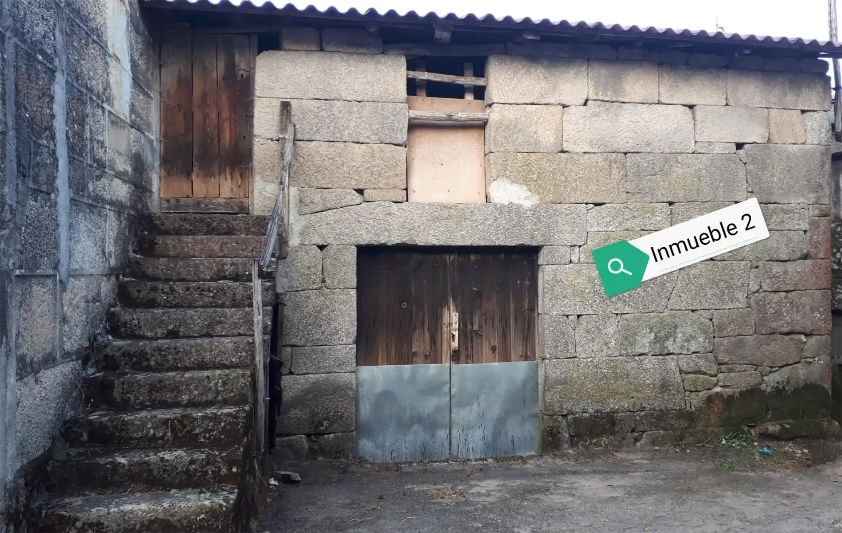 Casa adosada en venta en Lugar Cerdeira, 42, Xunqueira de Ambía Vista exterior de Casa adosada en venta en Xunqueira de Ambía con Balcón