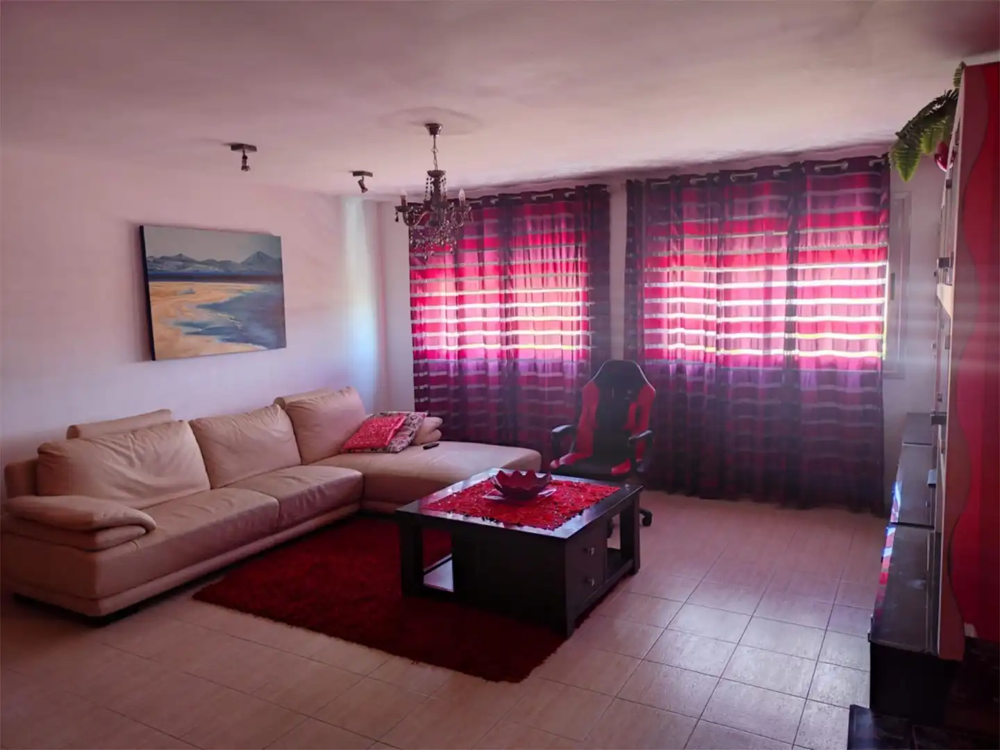 Piso en venta en Calle Cisneros, 96, El Charco - Las Salinas Sala de estar de Piso en venta en Puerto del Rosario con Jardín privado, Terraza y Amueblado
