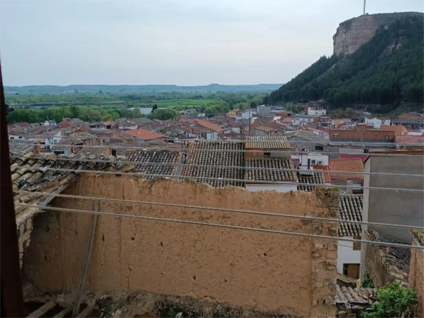 Vista exterior de Casa adosada en venta en Ballobar con Amueblado