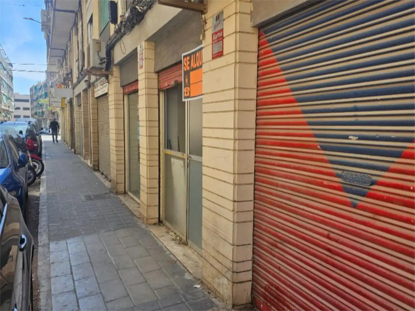 Vista exterior de Planta baja de alquiler en Alicante / Alacant