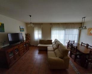 Living room of Single-family semi-detached for sale in Camarles  with Air Conditioner, Heating and Parquet flooring