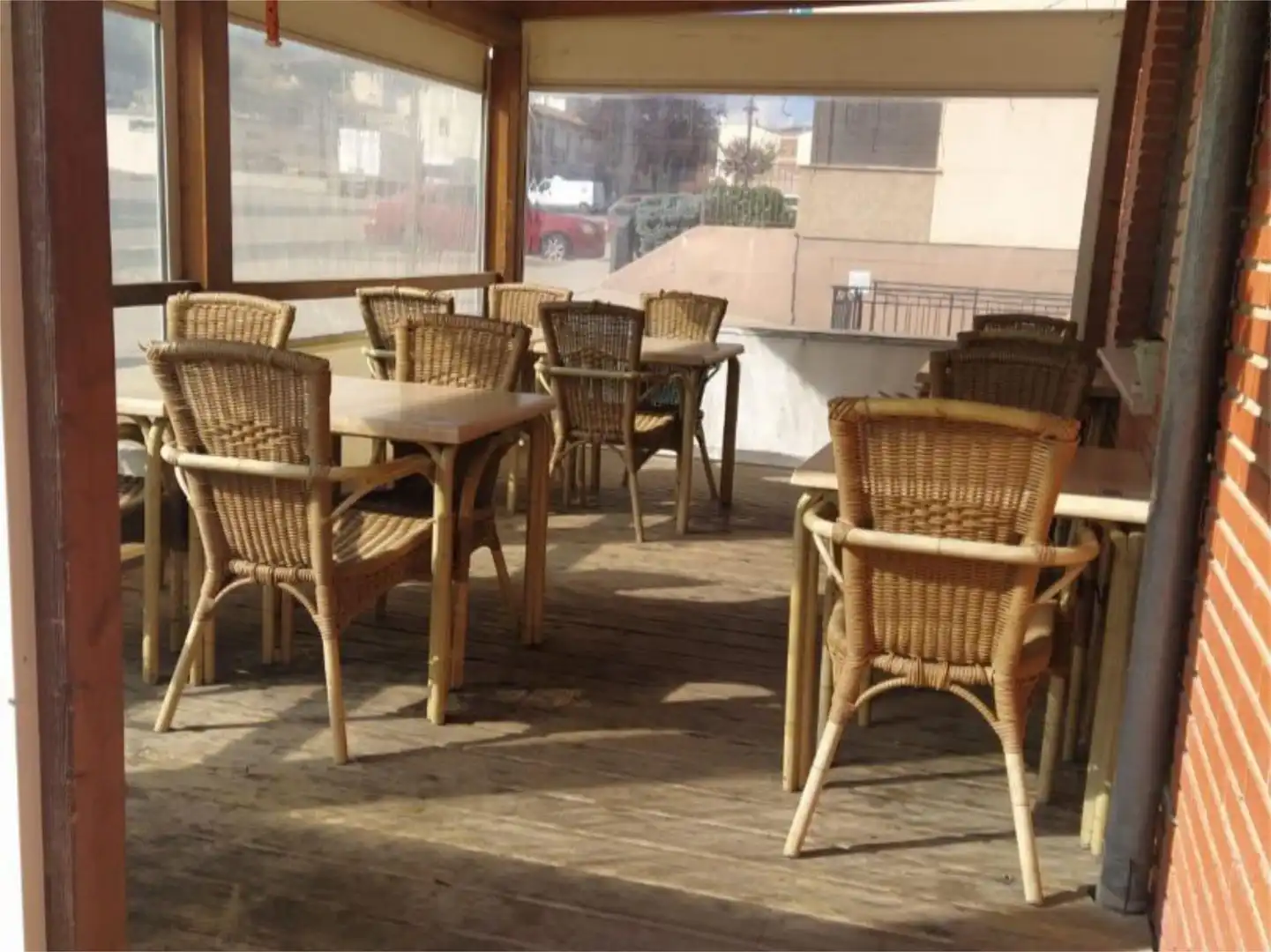 Terrassa de Local de lloguer en Medinaceli amb Aire condicionat, Calefacció i Moblat