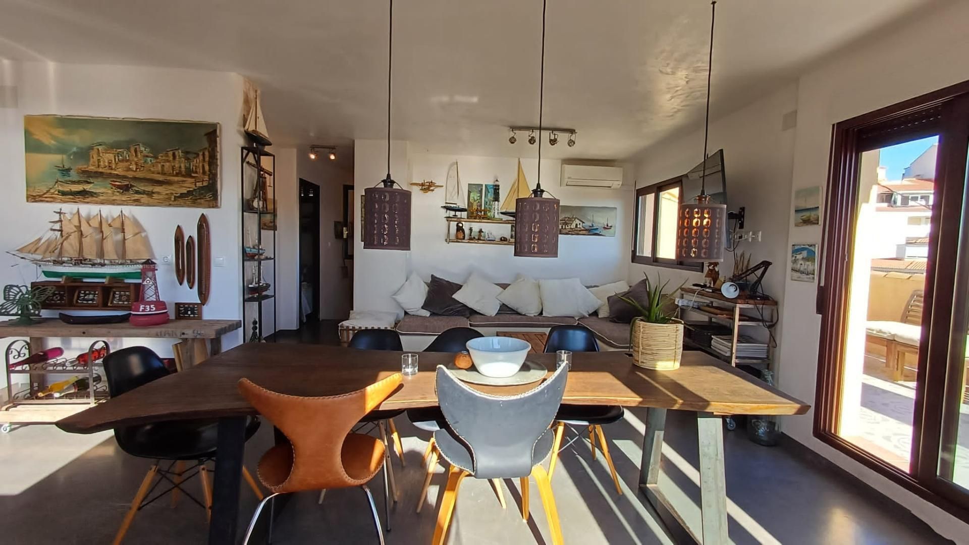 Flat for sale in Carrer de Sant Vicent, 86, Campello Playa Dining room of Flat for sale in El Campello  with Air Conditioner