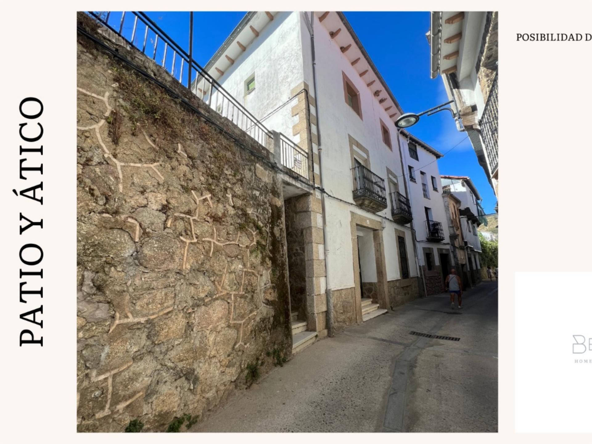 Exterior view of House or chalet for sale in Aldeanueva de la Vera  with Private garden, Terrace and Storage room