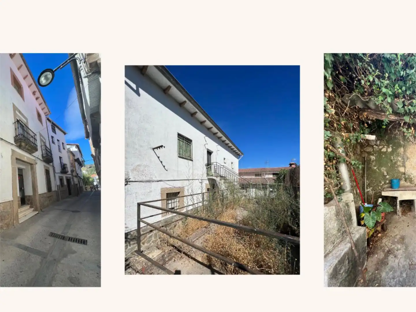 Exterior view of Houses for sale in Aldeanueva de la Vera  with Terrace