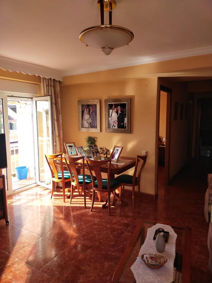 Dining room of Flat for sale in Málaga Capital  with Air Conditioner, Heating and Balcony