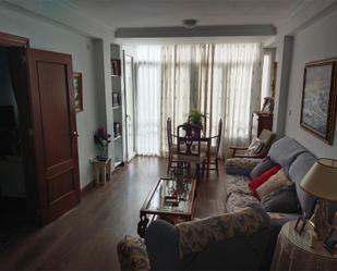 Living room of Flat for sale in Málaga Capital  with Terrace and Balcony