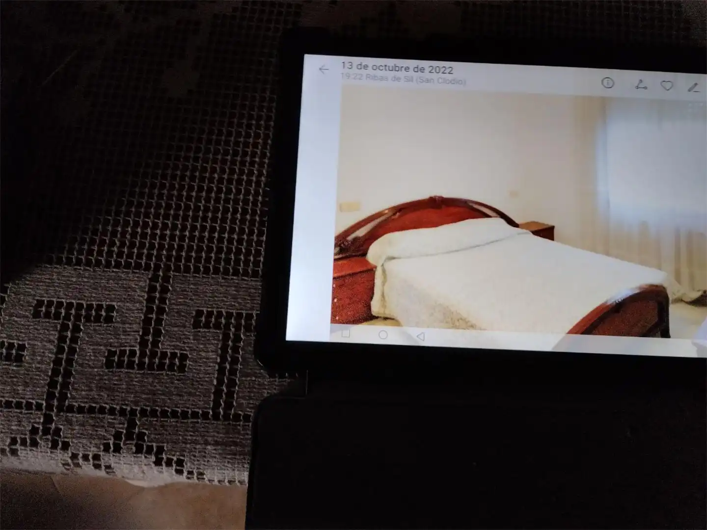 Schlafzimmer von Wohnung zum Verkauf in Ribas de Sil mit Heizung, Terrasse und Abstellraum