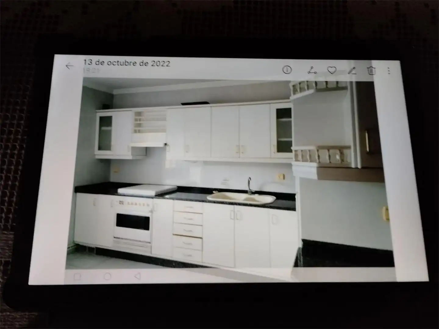 Küche von Wohnung zum Verkauf in Ribas de Sil mit Heizung, Terrasse und Abstellraum