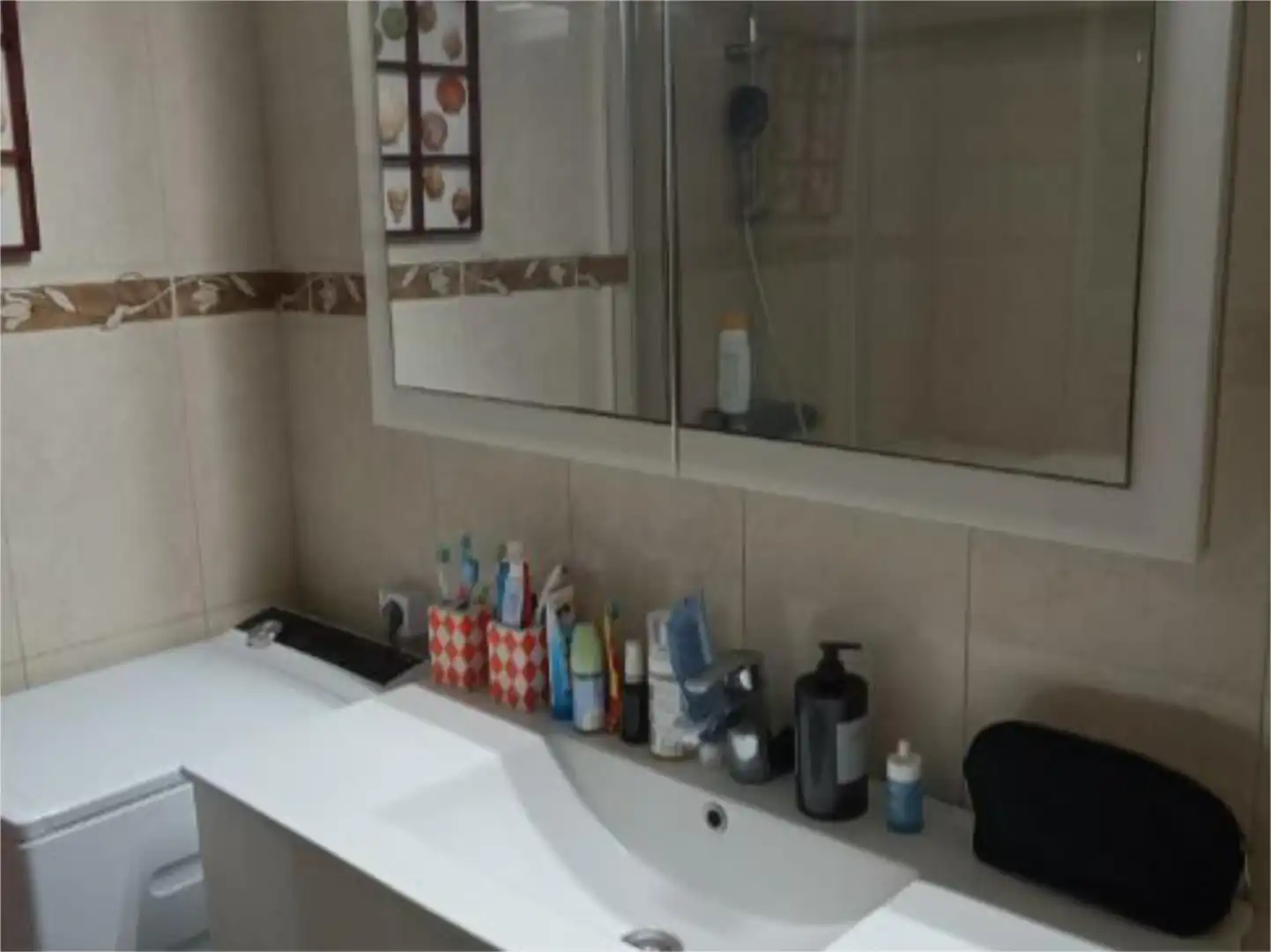 Flat for sale in Flor de Pascua, Acantilados de Los Gigantes Bathroom of Flat for sale in Santiago del Teide with Air Conditioner, Parquet flooring and Terrace