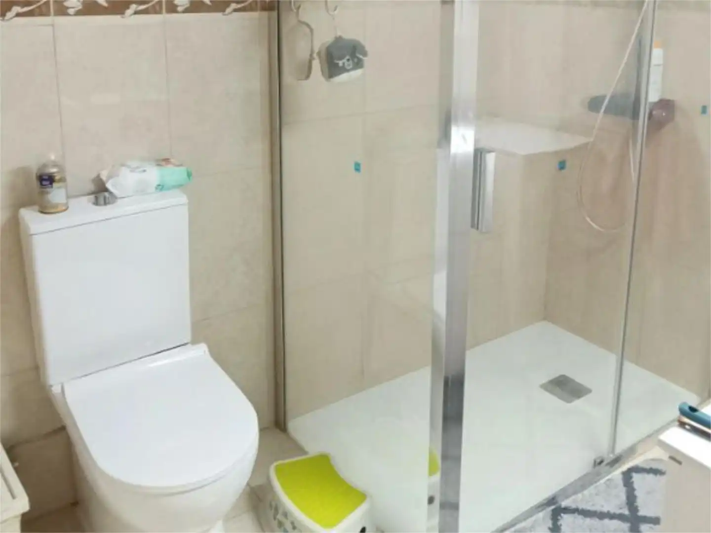 Flat for sale in Flor de Pascua, Acantilados de Los Gigantes Bathroom of Flat for sale in Santiago del Teide with Air Conditioner, Parquet flooring and Terrace