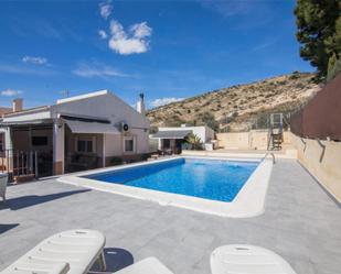 Exterior view of House or chalet for sale in Elche / Elx  with Air Conditioner, Terrace and Swimming Pool