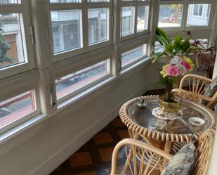 Dining room of Flat for sale in Lugo Capital  with Heating, Parquet flooring and Terrace