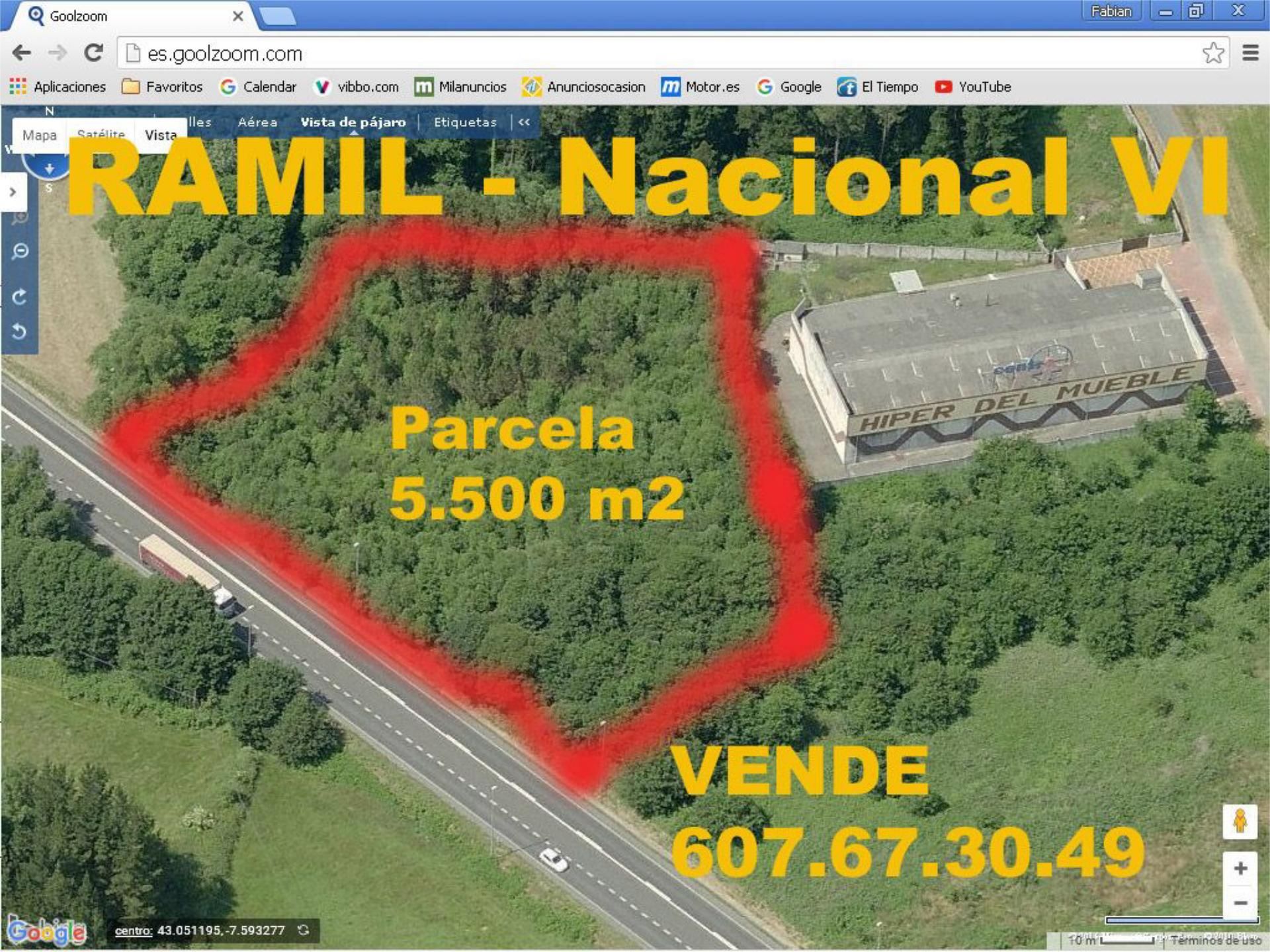 Terreny en venda en Lugo Capital