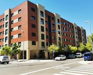 Exterior view of Flat for sale in Valladolid Capital  with Heating, Private garden and Parquet flooring