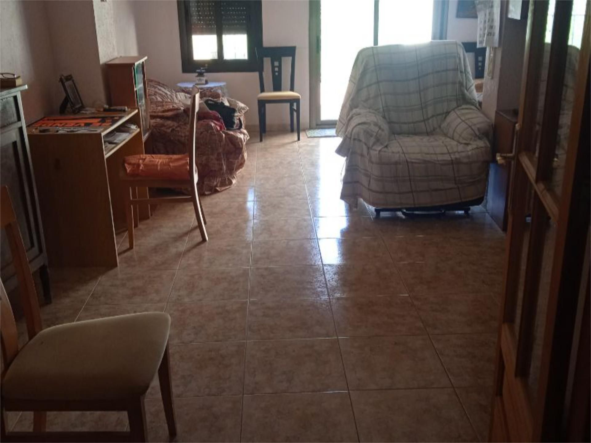 Living room of Single-family semi-detached for sale in El Lloar  with Terrace, Storage room and Furnished